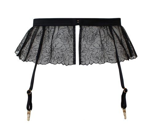 Midnight Rose Skirt Suspender